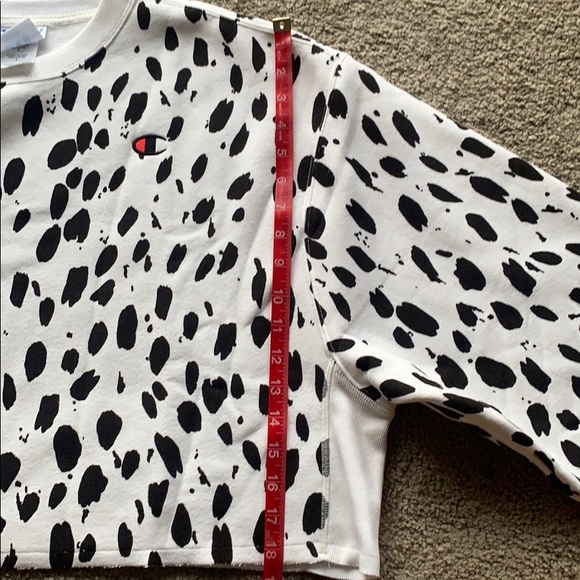New Champion reverse weave crewneck cropped XL - Picture 4 of 8